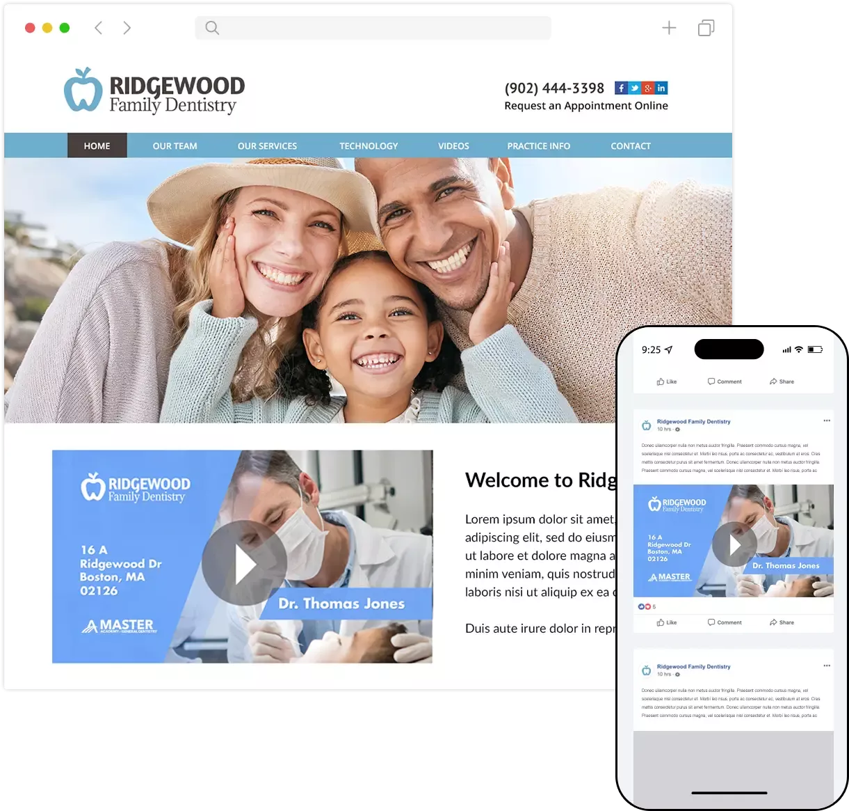 Custom AGD video in your website