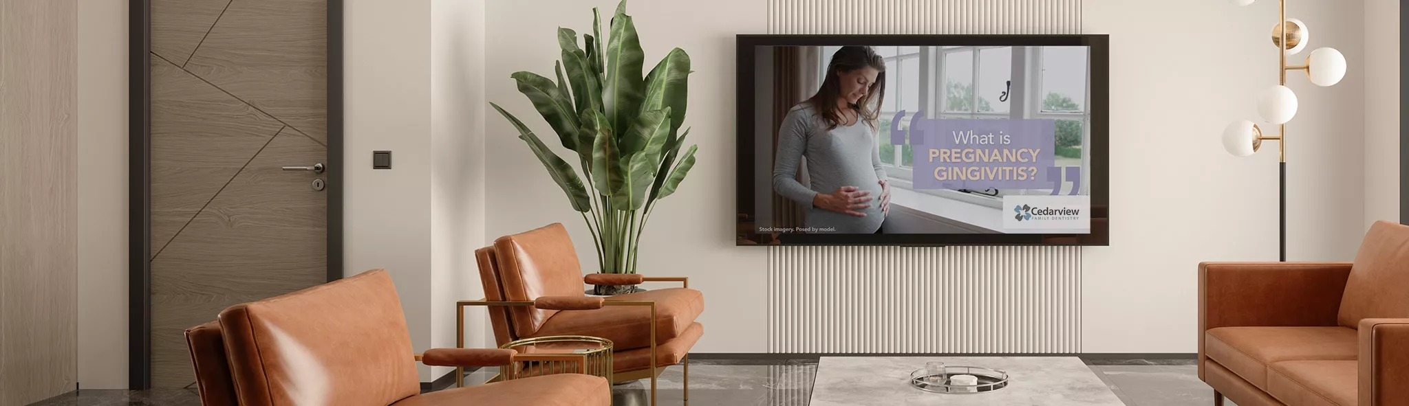 TV background