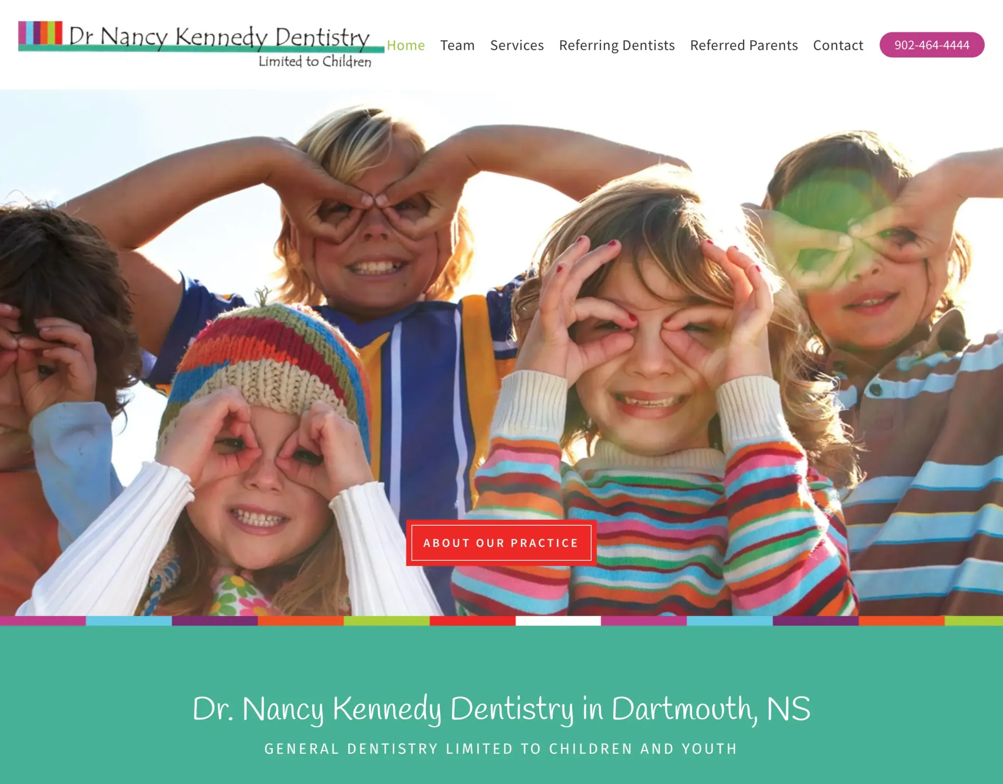 Nancy Kennedy Children's Dentistry Website