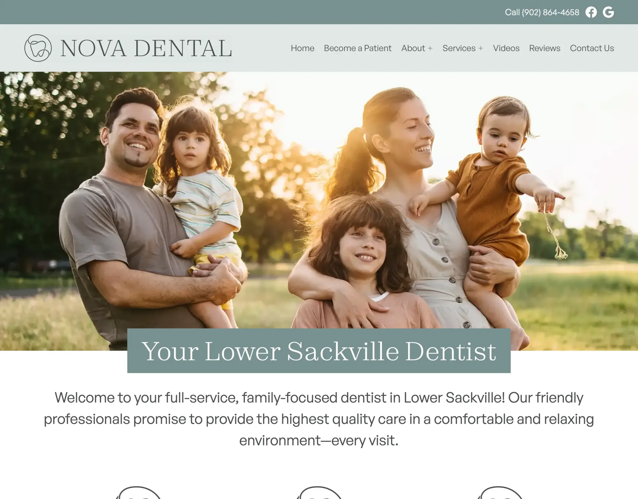 Nova Dental Website